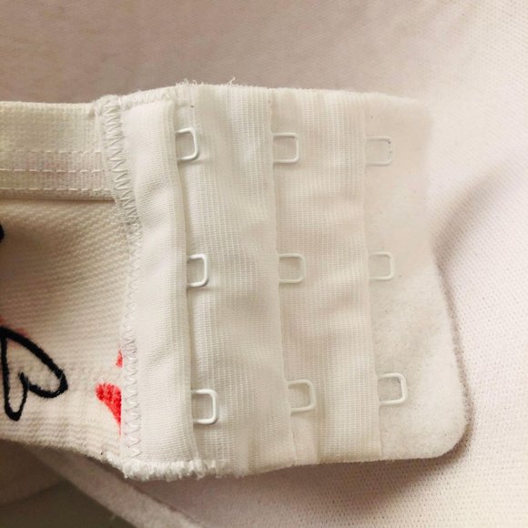 Cacique Lane Bryant Lipstick Print Bra Womens 42D - Picture 4 of 7